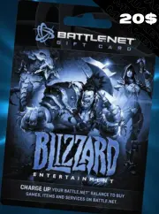 10 USD Battle.net Gift Card Gift Sau 72h Kết Bạn