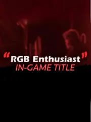 Brawlhalla - "RGB Enthusiast" Title (Green)